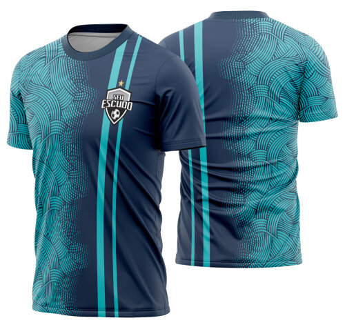 Arte Vetor Camisa Futebol Amador Mod-418