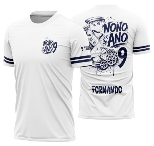 Arte Vetor Camisa Nono Ano Tempo Mod-341