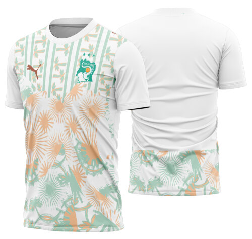 Arte Vetor Camisa Costa Marfim visita 2026