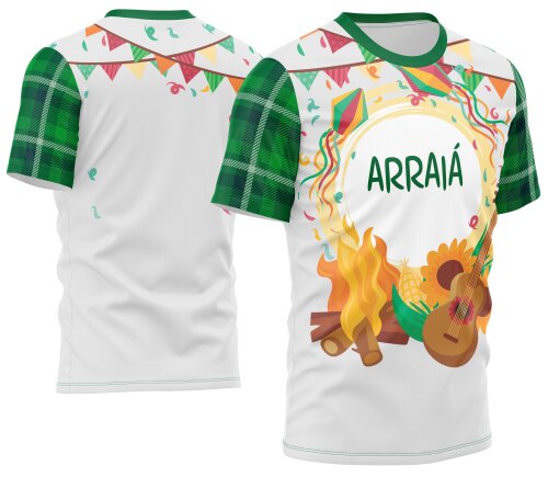 Arte Vetor Camisa Festa Junina Mod