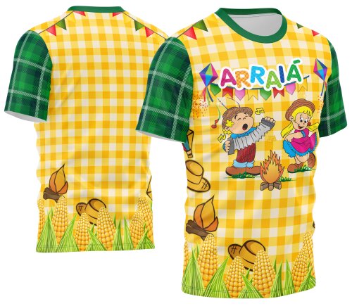 Arte Vetor Camisa Festa Junina Mod