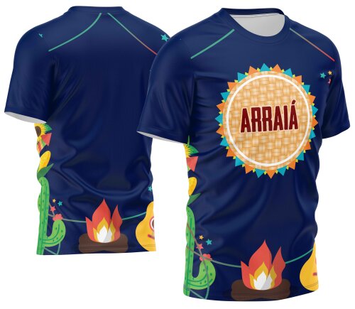 Arte Vetor Camisa Festa Junina Mod-7