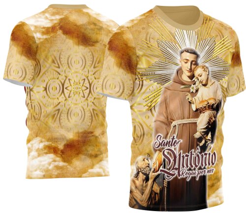 Arte camisa Santo Antônio Mod-26