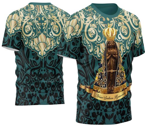 Arte Vetor Camisa Nossa Senhora Aparecida Mod-25