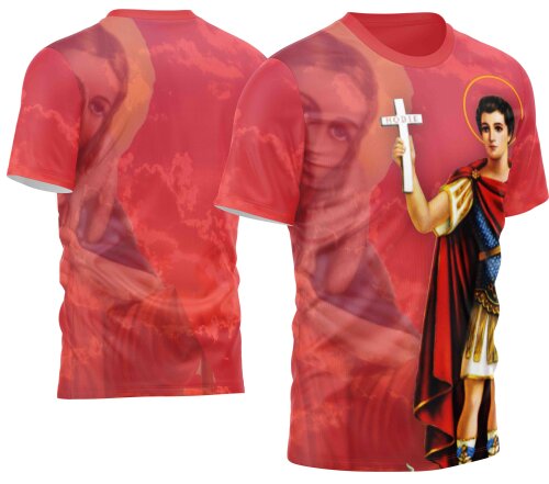 Arte estampa camisa Santo Expedito Mod-21