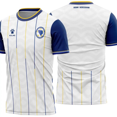Arte Vetor Camisa Bosnia Y Herzegovina Away 2026