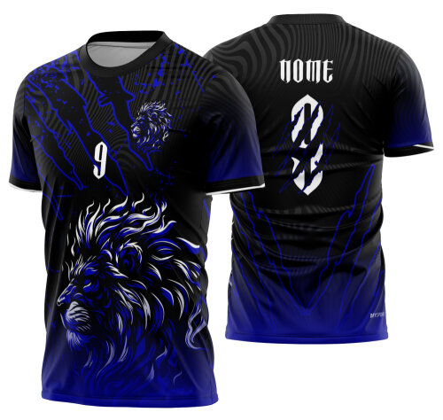Arte Vetor Camisa Interclasse leão Mod-805