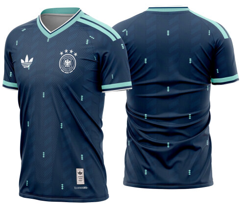 Arte Vetor Camisa Alemanha visita