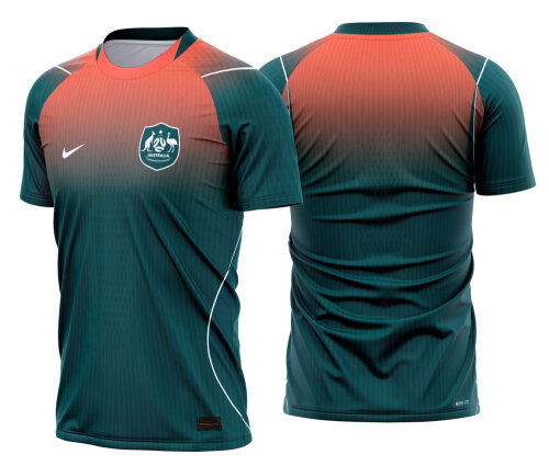 Arte Vetor Camisa Australia visita 2026
