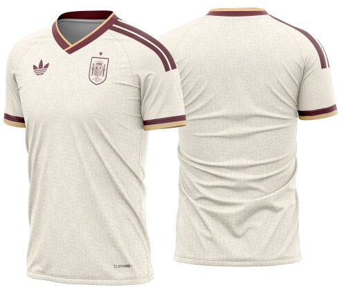 Arte Vetor Camisa Espanha Reserva 2026