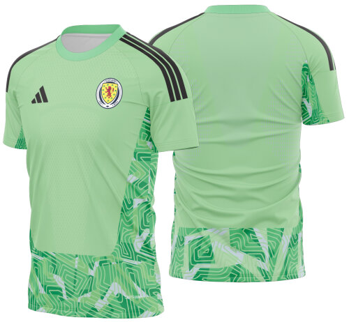 Arte Vetor Camisa Escocia Goleiro II 2026