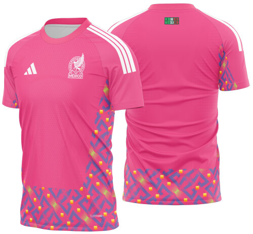 Arte Vetor Camisa Mexico Goleiro I 2026