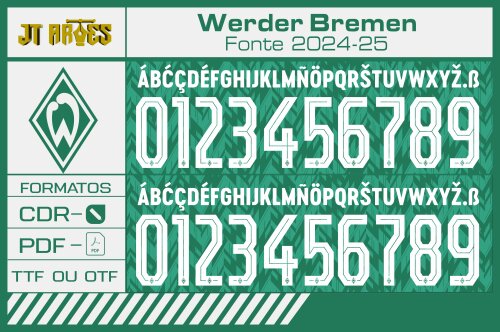 Fonte Werder Bremen 2024-2025