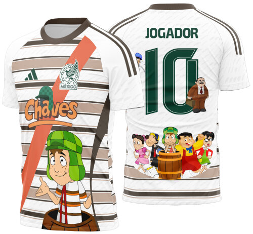 Arte Vetor Camisa Interclasse Chaves Mod-719