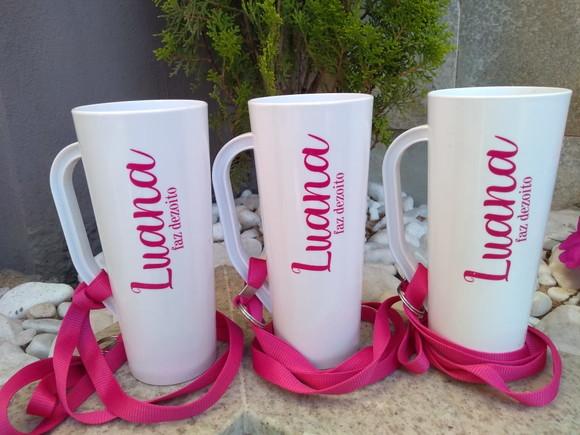 Caneca Long com Tirante Personalizada