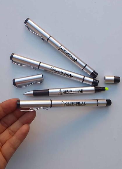 Canetas Marca Texto Personalizadas