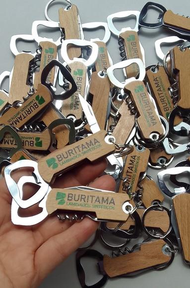Chaveiro Abridor Multifunções Personalizado