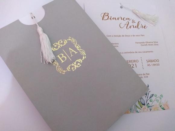 Convite de Casamento Ba