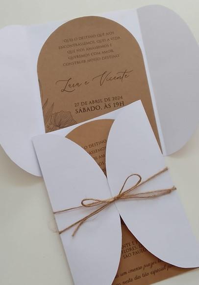 Convite de Casamento Lv