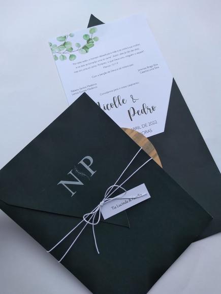 Convite de Casamento Np