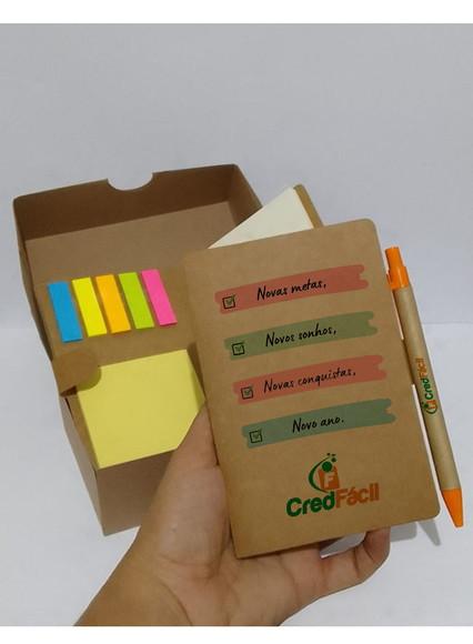 Kit Bloquinho e Caneta Ecológica Personalizado