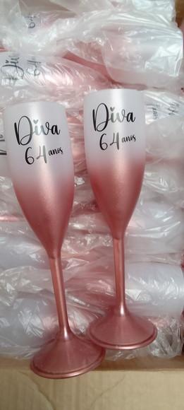 Taças Rose Gold Personalizadas
