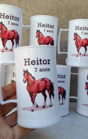 Canecas Acrílicas Personalizadas Fazendinha