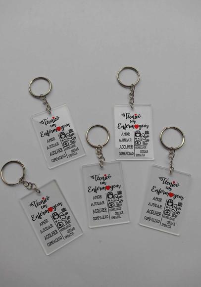 Chaveiros Acrílicos Personalizados