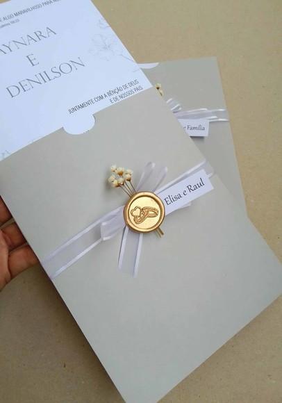Convite Casamento Td Clássico