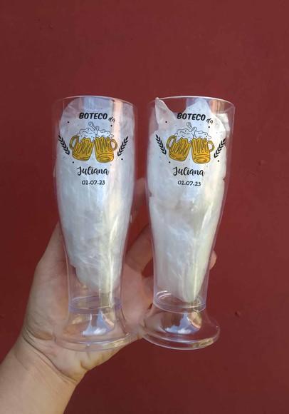 Copo Tulipa Acrílico Personalizado