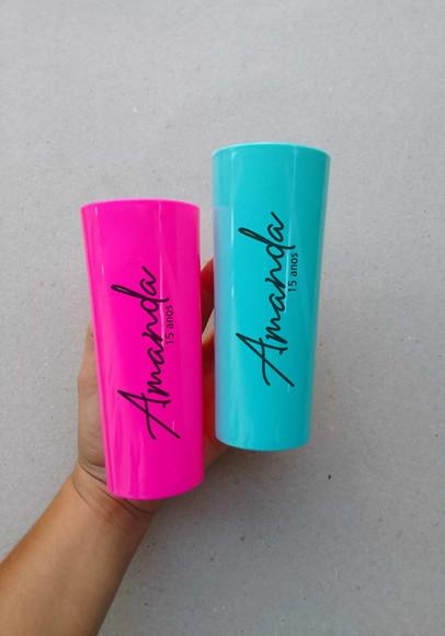 Copos Personalizados 15 Anos
