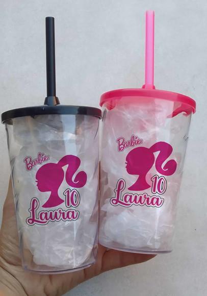 Copos Personalizados Barbie