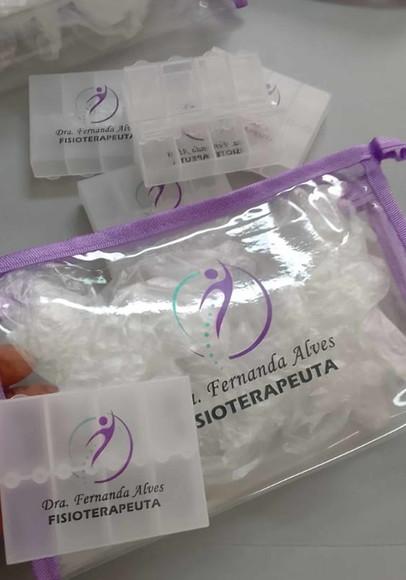 Kit 20 Necessaires e 20 Porta Comprimidos Personalizado