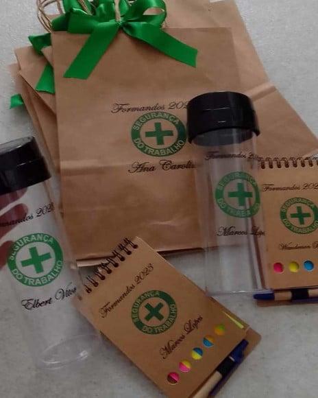 Kit Brinde Personalizado Segurança do Trabalho