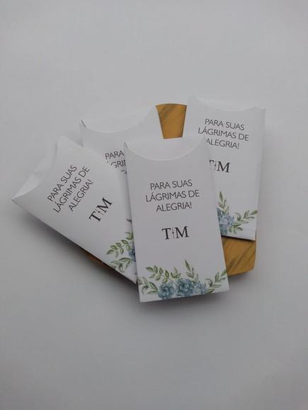 Kit Convite e Papelaria Personalizada Casamento Azul e Branc