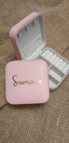 Porta Joias Personalizado - Lembrança Madrinhas Casamento
