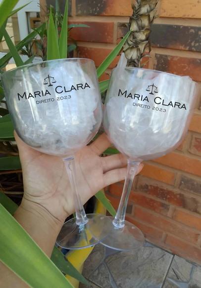 Taças de Gin Personalizadas Formatura Direito