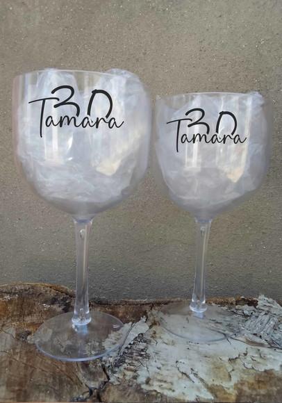Taças de Gin Personalizadas 30 Anos