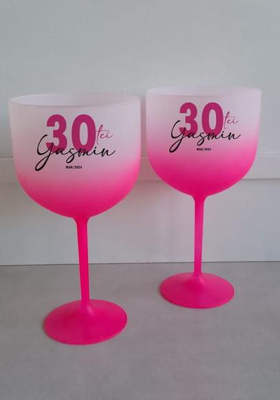 Taças Degradê Personalizadas 30 Anos