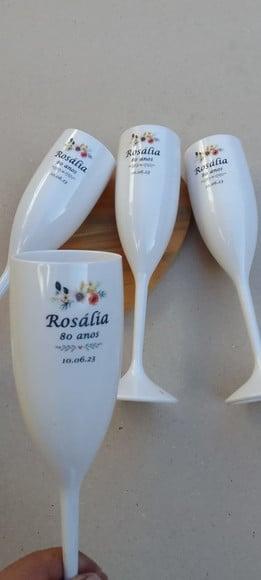 Taças Personalizadas 80 Anos