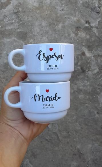 Xícaras Personalizadas Casamento