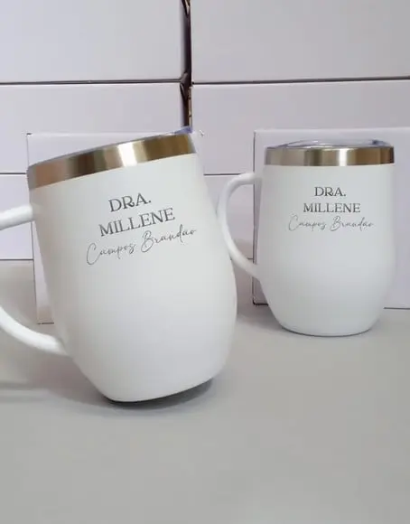 Caneca Térmica Personalizada Odontologia