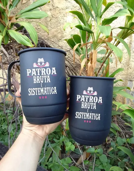 Canecas de Alumínio Personalizadas