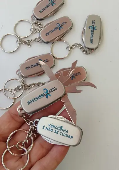 Chaveiros Multifunções Personalizados