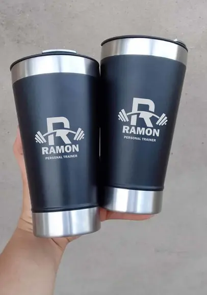 Copo Térmico com Abridor Personalizado