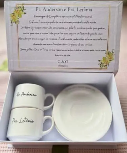 Kit Lembrança Pais dos Noivos \ Padrinhos Casamento