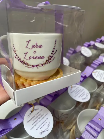 Xícara Personalizada com Embalagem
