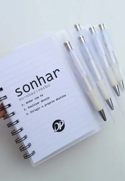 Bloquinhos de Anotações com Caneta Personalizados