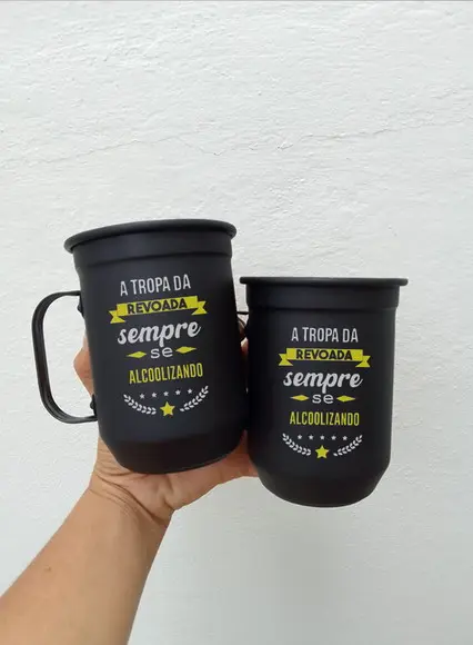 Canecas de Alumínio Personalizadas