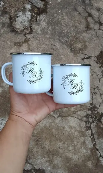 Canecas Personalizadas Casamento Inox